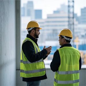 Chaleco DE SEGURIDAD Ropa al por mayor Chaquetas reflectantes Seguridad de tráfico Construcción Chaleco DE SEGURIDAD reflectante de alta visibilidad - Product Image 1