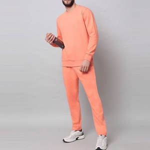 100% coton fait survêtement Logo personnalisé grande taille hommes survêtement style unique survêtement - Product Image 5