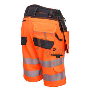 Pantalones Cortos de Seguridad Industriales Resistentes con Múltiples Bolsillos, Suministro de Fábrica de Ropa de Trabajo, Pantalones Cortos de Seguridad Transpirables y Resistentes al Desgarro - Product Image 2