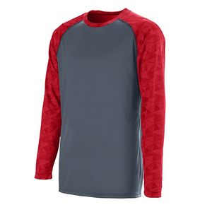 Personnalisé Haute Qualité UPF 50 Sublimation Impression Manches Longues Grande Taille Basketball Chemise Séchage Rapide Protection UV Respirant - Product Image 2