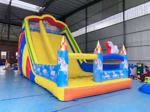 Castillo Hinchable Unicornio Comercial con Tobogán, Bounce House Duradero para Alquiler Fiestas Exteriores Infantiles - Product Image 3