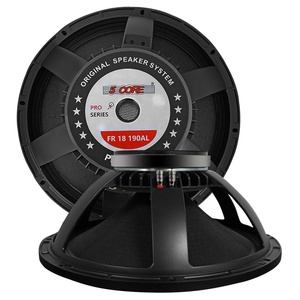 5 Core 18 Subwoofer <b>Speaker</b> 600W RMS Full Range PA <b>DJ</b> Audio Sub Woofer 8Ohm Bass Replacement Driver - Product Image 1