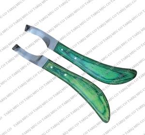 Cuchillo para pezuña de caballo, herramienta profesional para herrar, mano izquierda, mano derecha, acero duradero, la mejor calidad, por TARIQ MFG CO CE ISO EU - Product Image 6