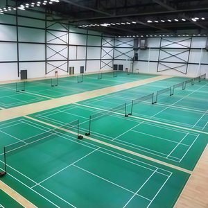 Revêtement de sol sportif en PVC de haute qualité INOLP, couleur personnalisée, tapis de badminton approuvé BWF, portable pour les sports de plein air, fabriqué en Chine - Product Image 2