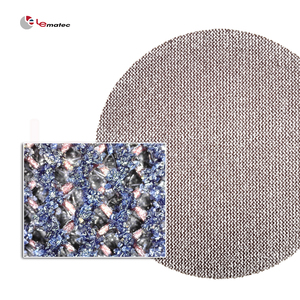 Disque abrasif en filet Lematec 5, 6, 9 pouces, oxyde d'aluminium fusionné, disque de ponçage sans poussière, dureté moyenne, grain 40-3000 - Product Image 4