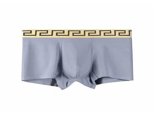 Marque de luxe hommes Boxer slips 100% coton Premium taille élastique Logo de luxe respirant tricoté Sport Style en gros Premium - Product Image 1