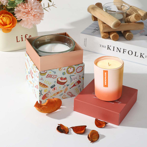 Wholesale Luxury Candle Jars <b>with</b> <b>Lid</b> Premium Paper <b>Boxes</b> for Premium Packaging Elegant Candle Box Design - Product Image 5