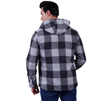 Chemise-veste en flanelle de laine unie pour homme, sur mesure, boutonnée, formelle, grande taille, épaisse, chaude, pour le printemps, vêtement de travail, fabriquée en Turquie