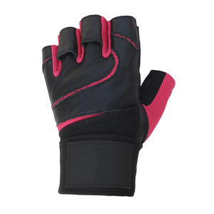 Gants de sport unisexes en PU à demi-doigts pour la musculation, la musculation, la musculation en salle de sport, le vélo, les sports de plein air - Product Image 3