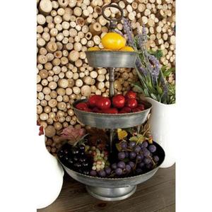 Superior Quality Premium Design Galvanized Serving Tray with White Powder Coated Finished <b>Heart</b> Shape Design Serving Tray - Product Image 5