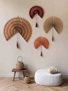 Éventail en bambou avec cadre robuste et finition lisse pour un usage quotidien, accessoire décoratif, vente en gros, performance durable - Product Image 6