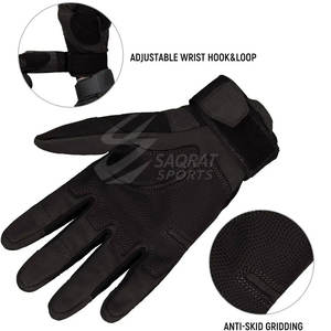 Guantes Tácticos de Cuero de Nuevo Diseño, Pantalla Táctil, Transpirables, Ecológicos, Dedos Completos, Alta Calidad, Servicio OEM - Product Image 5