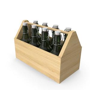 High Quality <b>Kitchen</b> Tissue Paper Holder with Wine & Beer Caddy Glass & Wooden Cutlery Stand for <b>Storage</b> - Product Image 4