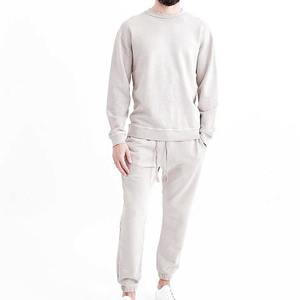 Survêtement survêtement hommes survêtements nouveau Style 2025 marques célèbres survêtement survêtement costume pour hommes 100% coton Jogging porter bas quantité minimale de commande - Product Image 1