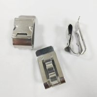 Système de montage photovoltaïque en gros, fixation de câbles personnalisée, pince de câble solaire, clip de câble en acier inoxydable