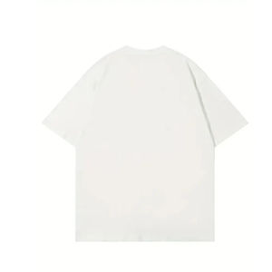 T-shirts pour hommes à col rond avec strass, coupe classique, décontractés, sportifs, manches courtes, respirants, séchage rapide, polyester/coton écologique - Product Image 2