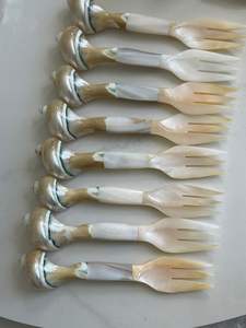 Juego de cucharas de concha de nácar Premium de la mejor opción para restaurantes, tiendas de decoración, regalos hechos por artesanos calificados vietnamitas - Product Image 6