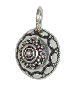 Charmes ethniques en argent sterling, grands charmes en argent sterling pour bracelets, colliers, bijoux, trouvailles et composants - Product Image 1