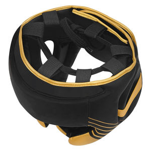 Protector de Cabeza de Boxeo de Buena Calidad, Color Negro y Dorado, Transpirable, para Competencia de Muay Thai, para Hombre y Mujer - Product Image 3