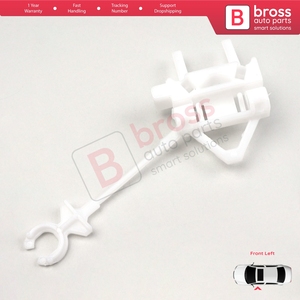 คลิปยึดกระจกหน้าต่างด้านหน้าซ้าย BWR5285 รุ่น 51830870 สำหรับ Doblo MK1 Facelift - Product Image 3