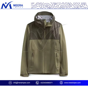 Veste coupe-vent ultra-légère à la mode pour hommes hydrofuge à séchage rapide pour le fitness en plein air et la course à pied avec col montant - Product Image 2