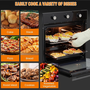 Horno Eléctrico Empotrable de 24 Pulgadas, 2.5 Cu.Ft, 3000W, 240V, con 8 Modos - Product Image 5