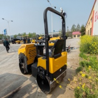 Moteur diesel YURUI 1Ton et système vibratoire Mini compacteur à rouleaux robustes pour le compactage d'asphalte et de sol