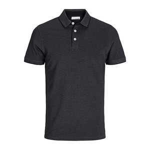 Polo pour homme en piqué 100 % coton, tricoté, anti-rides, à manches courtes, extensible et uni - Product Image 6