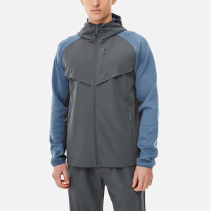 Conjunto Deportivo Personalizado con Capucha, Impermeable, Cortavientos, Ligero, para Hombre, para Senderismo, Ejercicio, Servicio OEM - Product Image 3