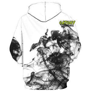 เสื้อฮู้ดดี้โอเวอร์ไซส์ผ้าฟลีซแบบครอปสำหรับผู้ชาย ผลิตตามสั่ง (OEM) คุณภาพสูง สไตล์ฮิปฮอป แห้งเร็ว น้ำหนัก 220 กรัม พร้อมงานพิมพ์ซิลค์สกรีน - Product Image 4