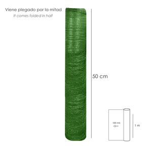 Rete Ombreggiante Verde 1,0 Metri, Rotolo da 100 Metri - Product Image 2