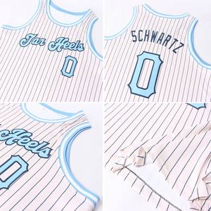 Camiseta de baloncesto con impresión de sublimación transpirable, camiseta de baloncesto Laker de entrenamiento de equipo personalizado para Club - Product Image 5