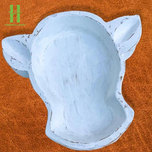 MÁS VENDIDO Cuenco de Madera en Forma de Cruz de Alta Calidad con Acabado Quemado, Decoración Vintage para el Hogar, Fabricación de Velas, Característica Sostenible - Product Image 5