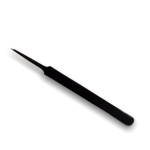 แหนบต่อขนตาแบบมีด้ามจับทำจากเส้นใยแหนบขนตาสีดำสีพลาสม่า - Product Image 5