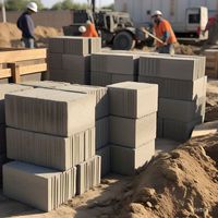 Bloques de Cemento Ligeros y Resistentes al Por Mayor para la Construcción de Edificios, Precio de Fábrica, Bloques de Mampostería de Alta Resistencia