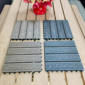 Custom OEM ODM WPC Composite <b>Deck</b> Tiles 300x300mm High Strength Commercial Outdoor Flooring Factory - Product Image 3