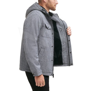 Chaqueta de Softshell personalizada para hombre, chaqueta de senderismo impermeable al por mayor - Product Image 3