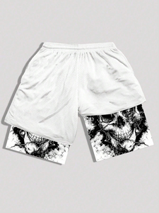 Men's Unisex Athletic Shorts 100% Cotton Solid Eco-Friendly Breathable Quick Dry Compression High Streetwear - Product Image 5