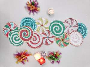 Mantel individual con cuentas - Product Image 6