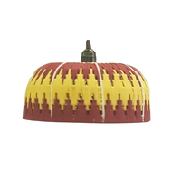 Lampe suspendue en macramé moderne et colorée sur mesure avec couleur et design personnalisés, éclairage LED fabriqué en Inde, prix bas