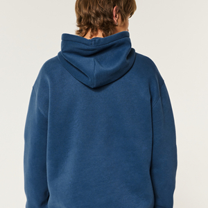 Sweat-shirt unisexe avec logo personnalisé OEM 350 GSM 80% coton 20% polyester sweats à capuche en coton épais - Product Image 4