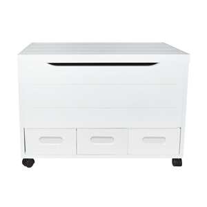 Cassettiera WELL HOME bianca a 3 cassetti 70.5x40x55.5cm - Product Image 5