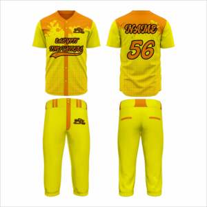 Uniformes de Béisbol para Hombre de Último Diseño, Estilo Nuevo, Calidad Premium, Diseño de Logotipo Personalizado, Color Sólido, 100% Poliéster, Secado Rápido, 220g - Product Image 6