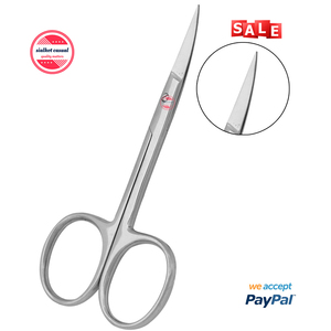 Ciseaux soins des ongles cuticules ciseaux incurvés en acier inoxydable ciseaux de manucure ongles outils de soins personnels - Product Image 5