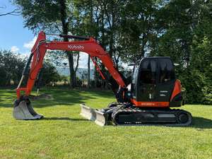 Mini-excavatrice Kubota KX040-5 d'occasion de qualité supérieure, fournisseur en gros, excavatrice hydraulique robuste, prix compétitif, livraison rapide - Product Image 3