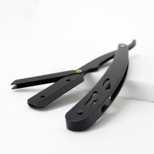 Rasoirs manuels en acier inoxydable de qualité supérieure, rasoir droit, rasoir de barbier, shavette pour barbe - Product Image 4