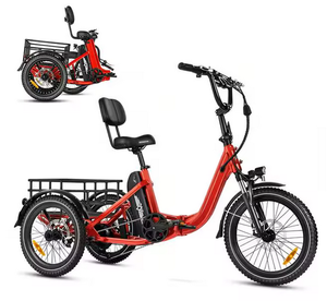 Tricycle électrique E-310 pour adultes 750W 90MI 70Ah UL2849 Etrike Cadre en aluminium pliable 12V 3 roues ENGRENAGES PARFAITS FREINAGE PARFAIT - Product Image 1