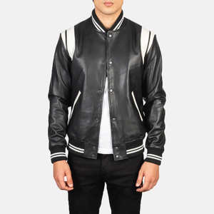 Chaqueta Universitaria de Mezclilla Transpirable de Poliéster Personalizada al por Mayor, Chaqueta Varsity para Hombre, Mejor Precio, Premium, Béisbol, Temporada de Invierno, OEM - Product Image 3