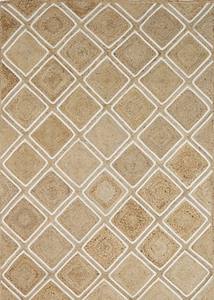 Handmade <b>Beige</b> Jute Rug Set High Quality Artisan Design with Natural Parquetry Tufted <b>Cushioned</b> Feature for Home Use - Product Image 4