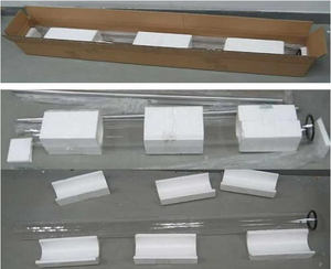 Calentador de Patio de 49,5 "de alto y 4" de diámetro, piezas de repuesto, <span class=keywords><strong>estufa</strong></span> de cohete, calentador exterior, tubo de vidrio de cuarzo - Product Image 6